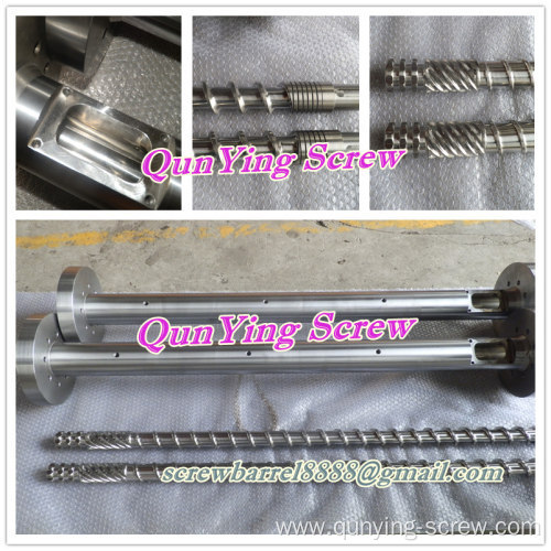 38crmoala Bimetallic Extruder Screw And Barrel In Zhoushan City 